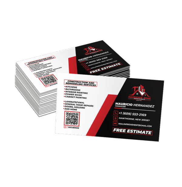 Business Cards For Contractors