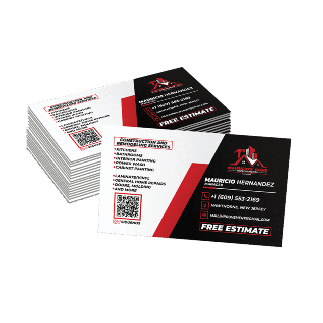 Business Cards For Contractors