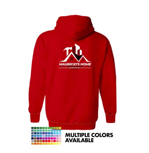 Custom Logo Hooded Sweatshirt - Image 2
