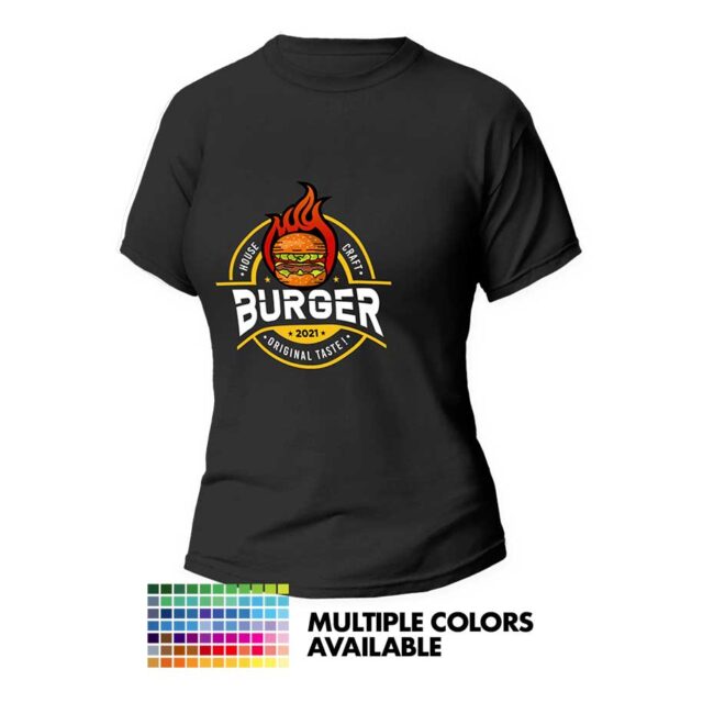 Full Color Custom Cotton T-Shirts