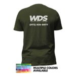One Color Logo Custom Printed Shirt