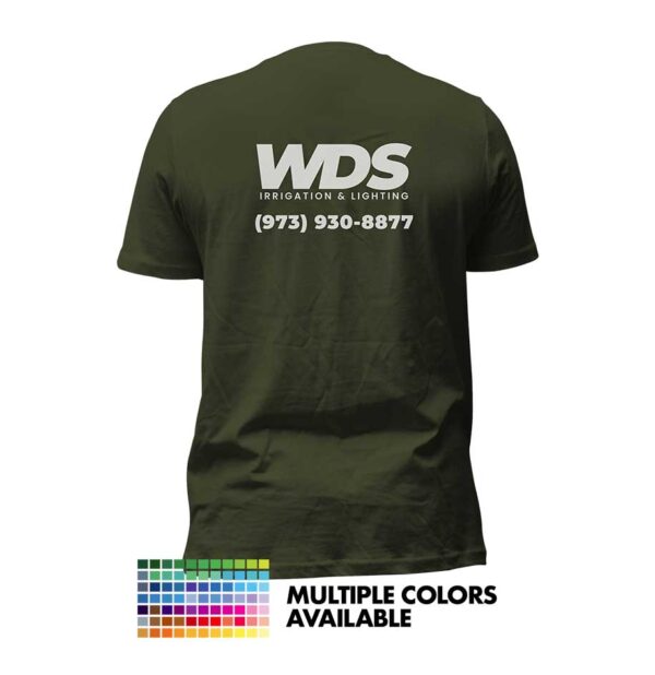 One Color Logo Custom Printed Shirt