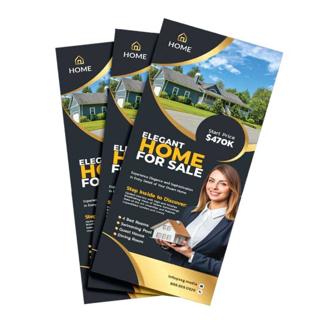 Real Estate Brochures 8.5x11 Full Color
