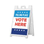 Political Sidewalk Signs